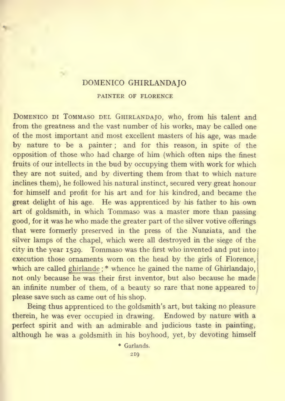 Domenico Ghirlandajo facsimile