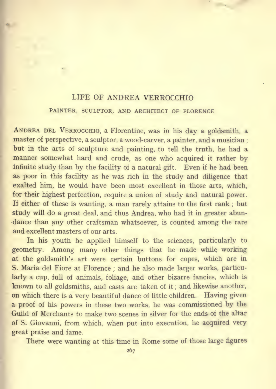 Andrea Verrocchio facsimile