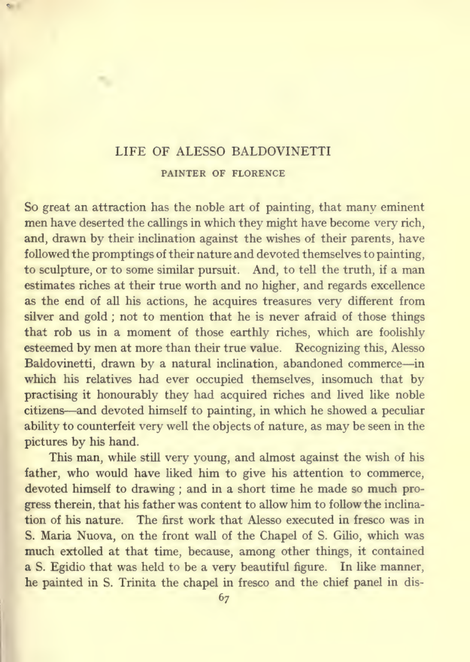 Alesso Baldovinetti facsimile