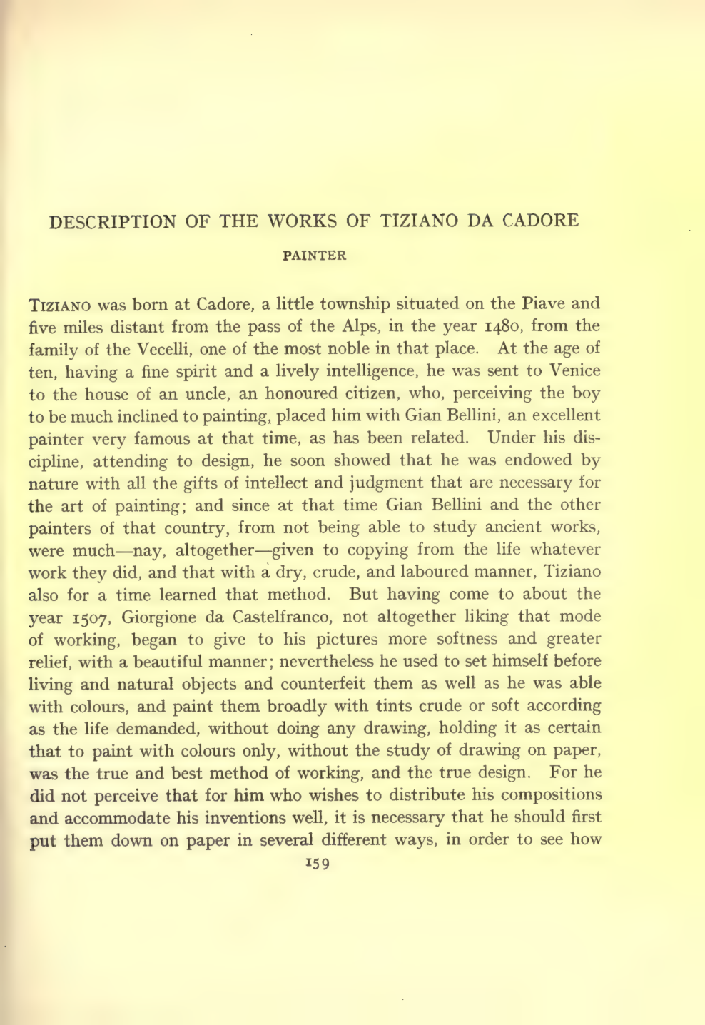 Tiziano da Cadore facsimile