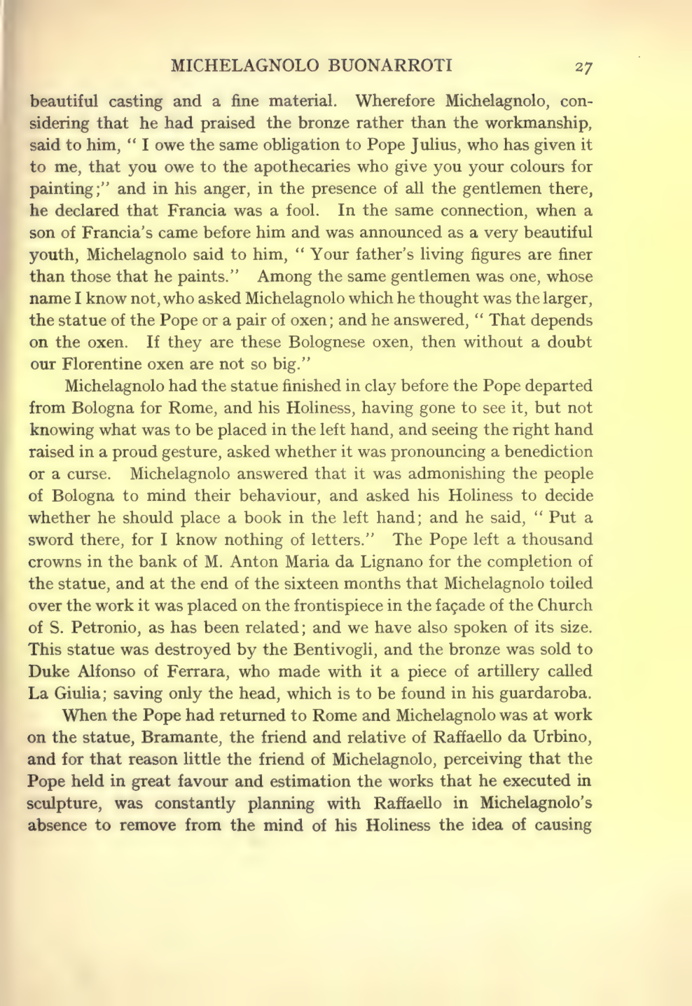 Michelagnolo Buonarroti facsimile